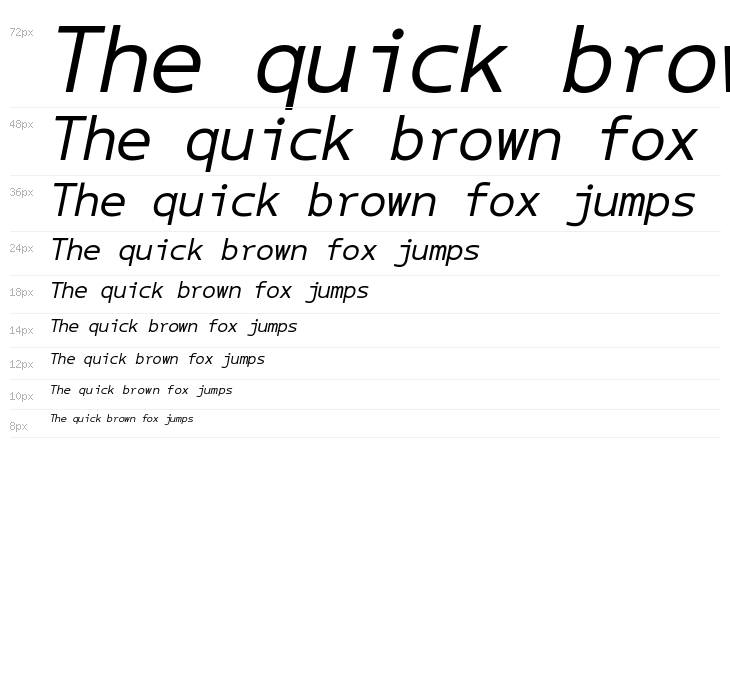 LT Asus Mono Italic Waterfall