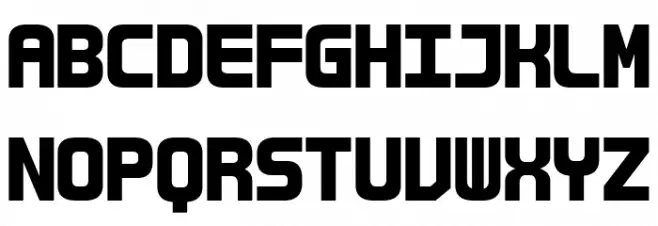 LT Binary Neue Black Font UPPERCASE