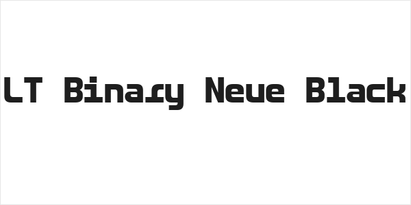 LT Binary Neue Black Logo