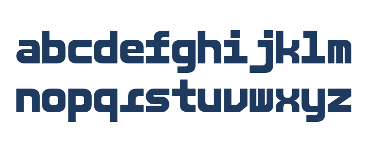 LT Binary Neue Black Lowercase