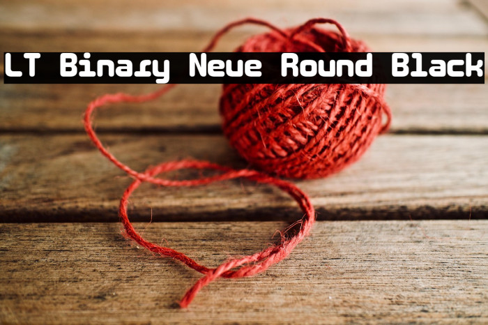 LT Binary Neue Round Black Example 2