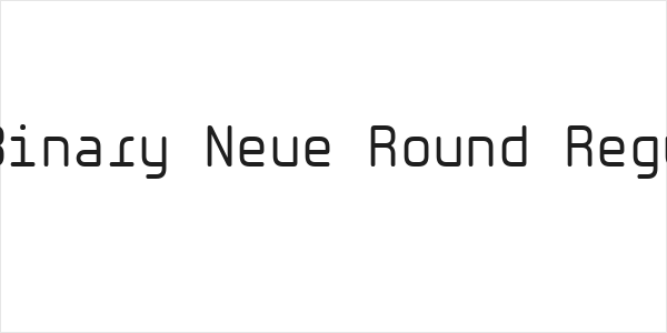 LT Binary Neue Round Regular Logo