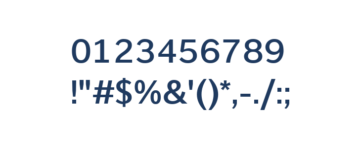 LT Bulletin Medium Other Characters