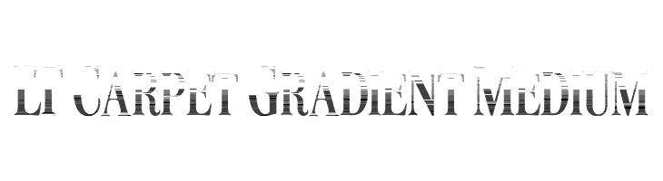 LT Carpet Gradient Medium  免费字体下载