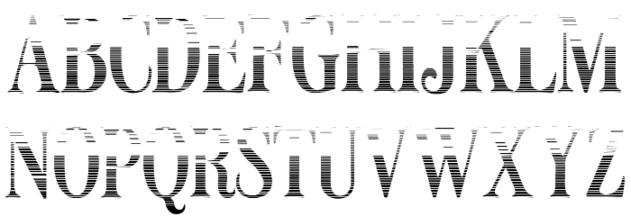 LT Carpet Gradient Medium Font LOWERCASE