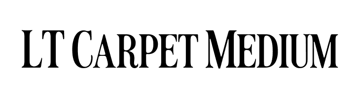 LT Carpet Medium  Frei Schriftart Herunterladen