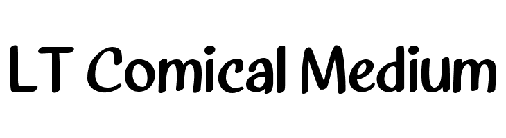 LT Comical Medium Schriftart