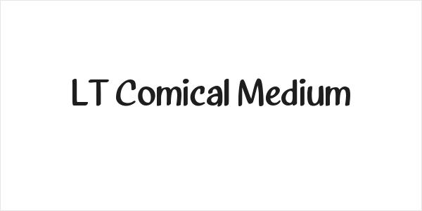 LT Comical Medium Logo