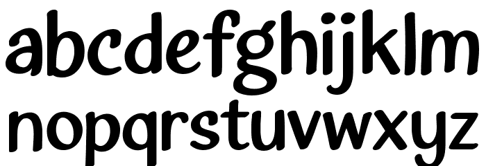 LT Comical Medium Font LOWERCASE