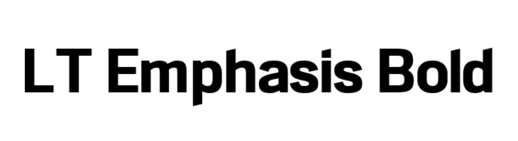 LT Emphasis Bold  font caratteri gratis