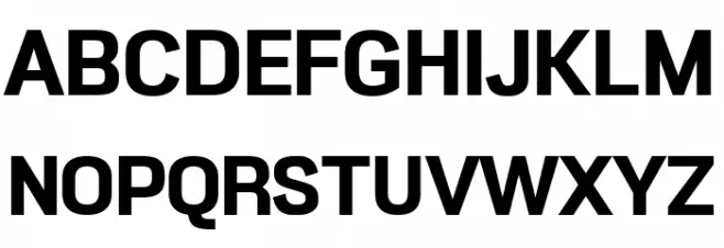 LT Emphasis Bold Schriftart Groß