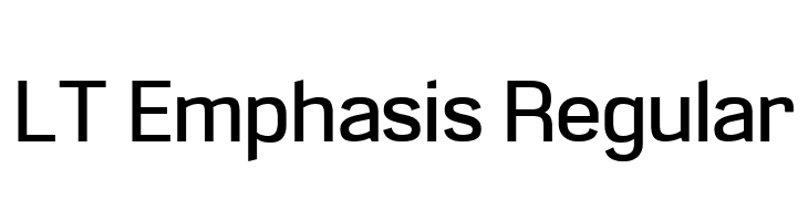 LT Emphasis Regular  नि: शुल्क फ़ॉन्ट्स डाउनलोड