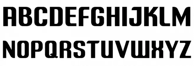 LT Energy Bold Schriftart Groß