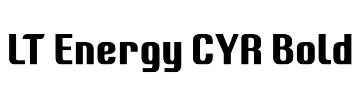 LT Energy CYR Bold  Descarca Fonturi Gratis