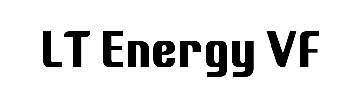LT Energy VF  免费字体下载