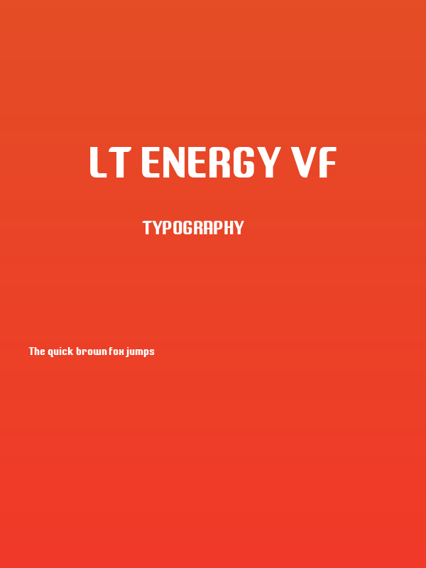 LT Energy VF Poster