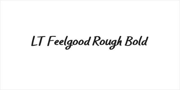 LT Feelgood Rough Bold Logo