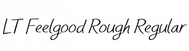 LT Feelgood Rough Regular  baixar fontes gratis
