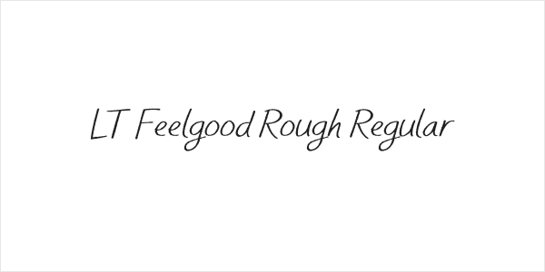 LT Feelgood Rough Regular Logo