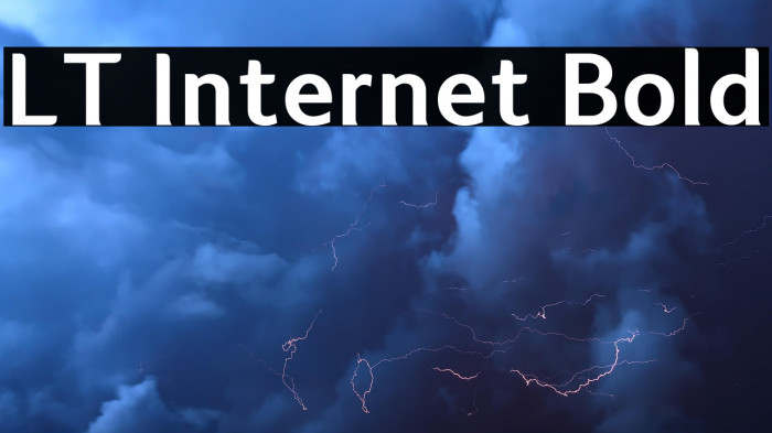 LT Internet Bold Example 1