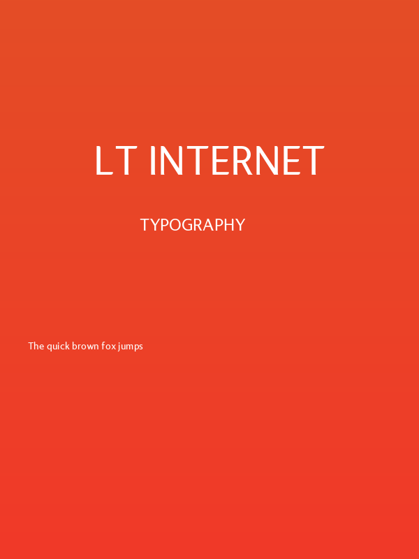 LT Internet Poster