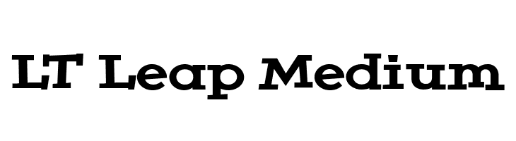 LT Leap Medium  नि: शुल्क फ़ॉन्ट्स डाउनलोड
