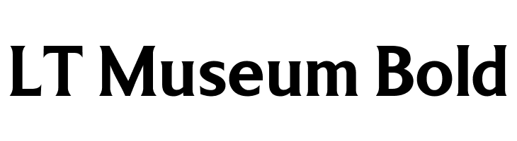 LT Museum Bold  font caratteri gratis