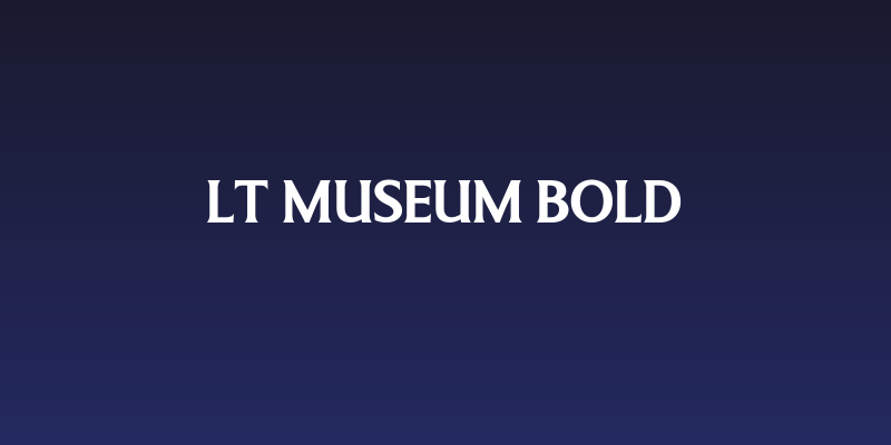 LT Museum Bold Social Header