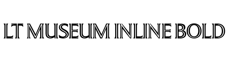 LT Museum Inline Bold  Descarca Fonturi Gratis