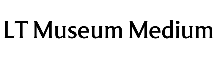 LT Museum Medium  Descarca Fonturi Gratis