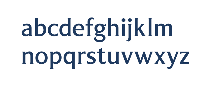 LT Museum Medium Lowercase