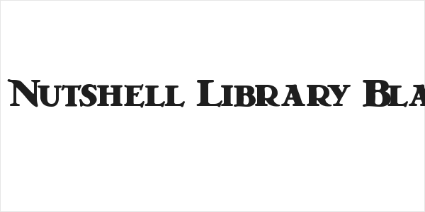 LT Nutshell Library Black Logo