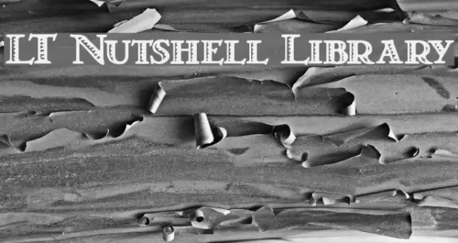 LT Nutshell Library Fonte examples