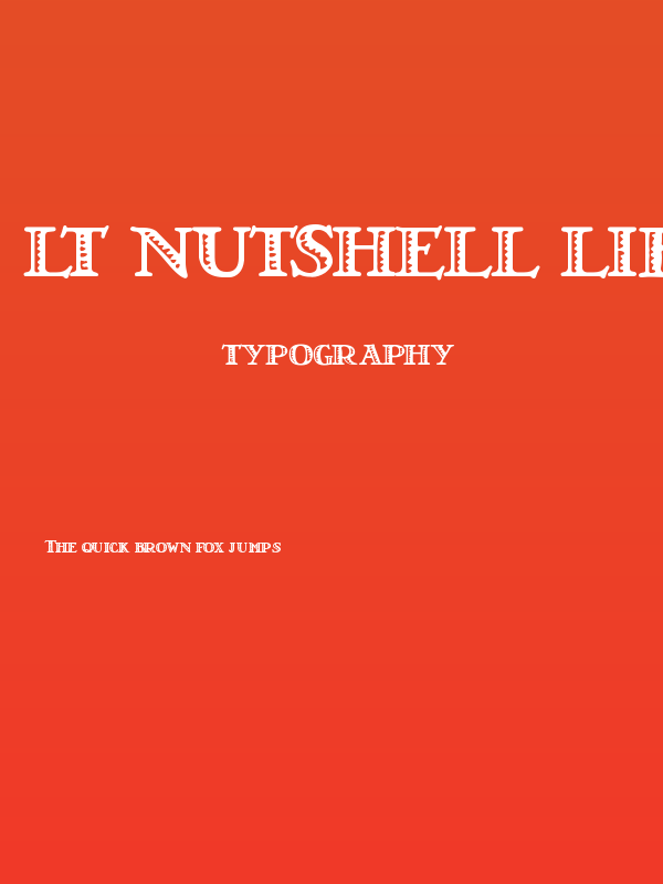 LT Nutshell Library Poster
