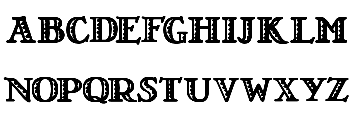 LT Nutshell Library Font LOWERCASE