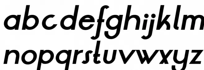 LT Oksana Bold Italic Fuentes MINÚSCULAS