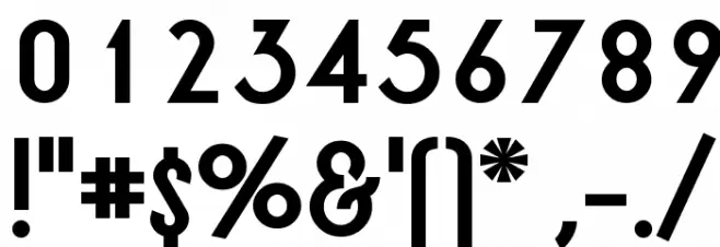 LT Oksana Bold Font OTHER CHARS