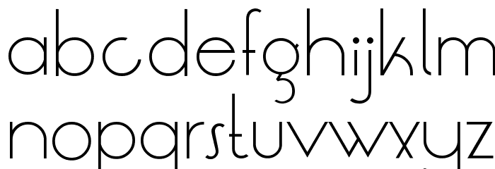 LT Oksana Light フォント 小文字