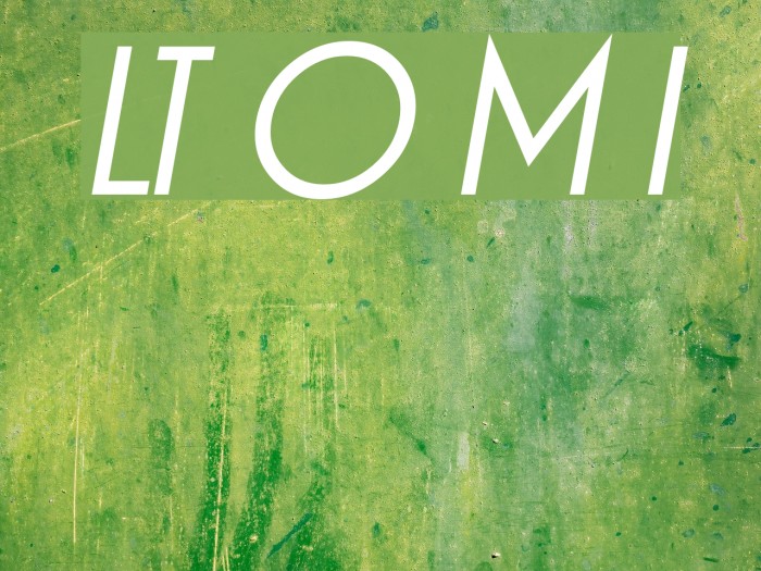 LT Oksana Medium Italic Font examples