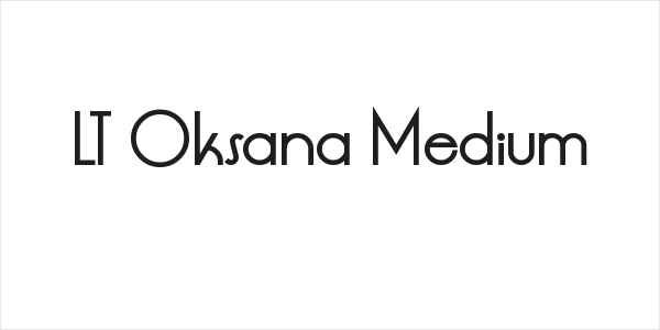 LT Oksana Medium Logo