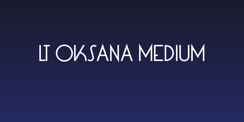 LT Oksana Medium Social Header