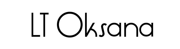 LT Oksana Font