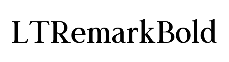LT Remark Bold  Fuentes Gratis Descargar
