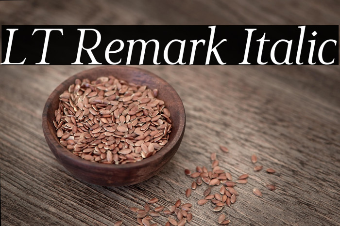 LT Remark Italic Example 3