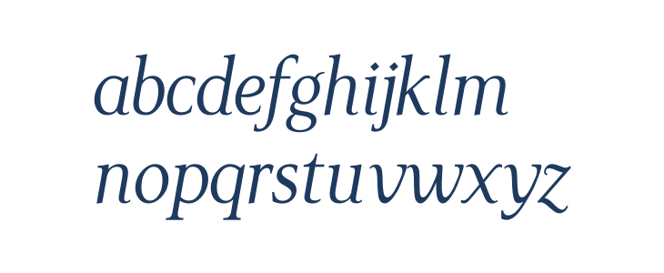 LT Remark Italic Lowercase