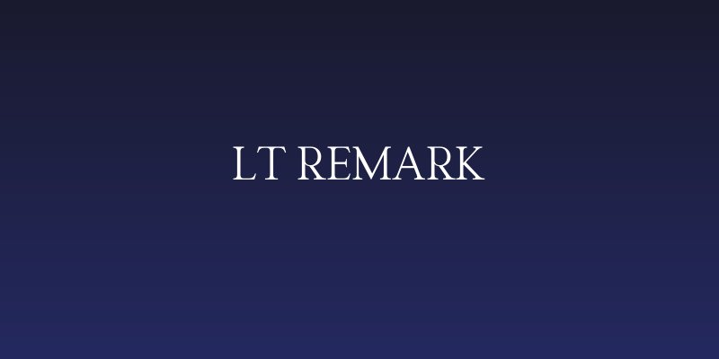 LT Remark Social Header