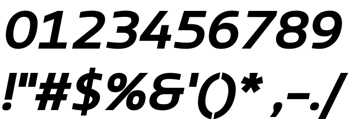 LT Wave Bold Italic Font OTHER CHARS