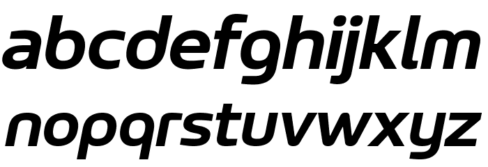 LT Wave Bold Italic Font LOWERCASE