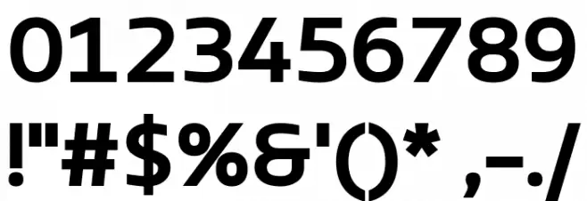 LT Wave Bold Font OTHER CHARS