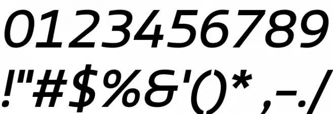 LT Wave Italic Font OTHER CHARS